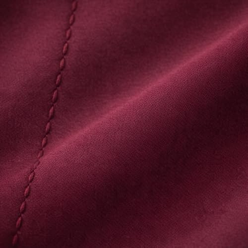 Image of Blackout Curtains for Bedroom Pack of 2 - Maroon 9 Feet Long, 4.5 Ft Wide, Thermal Insulated Room Darkening Curtains, Light Blocking, Noise Reducing & Energy Saving Drapes (9 x 4.5 Ft)
