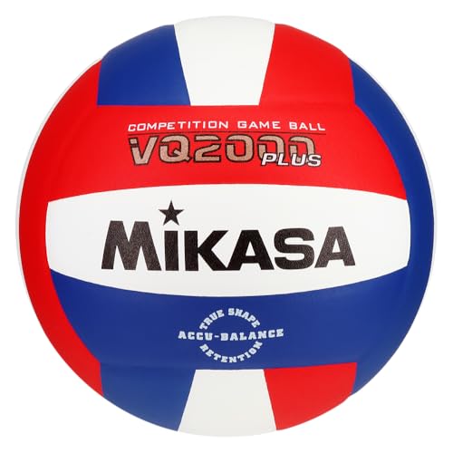 Mikasa VQ2000 Micro Cell Volleyball (Red/White/Blue)