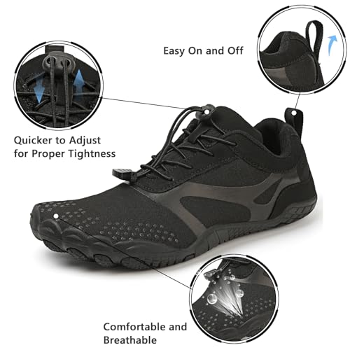 Barefoot Shoes Mens Womens Minimalist Cross Training Shoes with Wide Toe Box Athletic Zero Drop Trail Walking Hiking Running Sneakers2