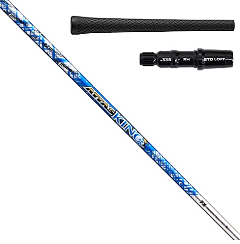 Taylor Made(�e�[���[���C�h) STELTH(�X�e���X)�V���[�Y�ESIM-MAX.M5.M6 �h���C�o�[�Ή��X���[�u�t�V���t�g ATTAS 13 KING (�L���O) 7X 45.75�C���` (IOMIC�O���b�v�t)