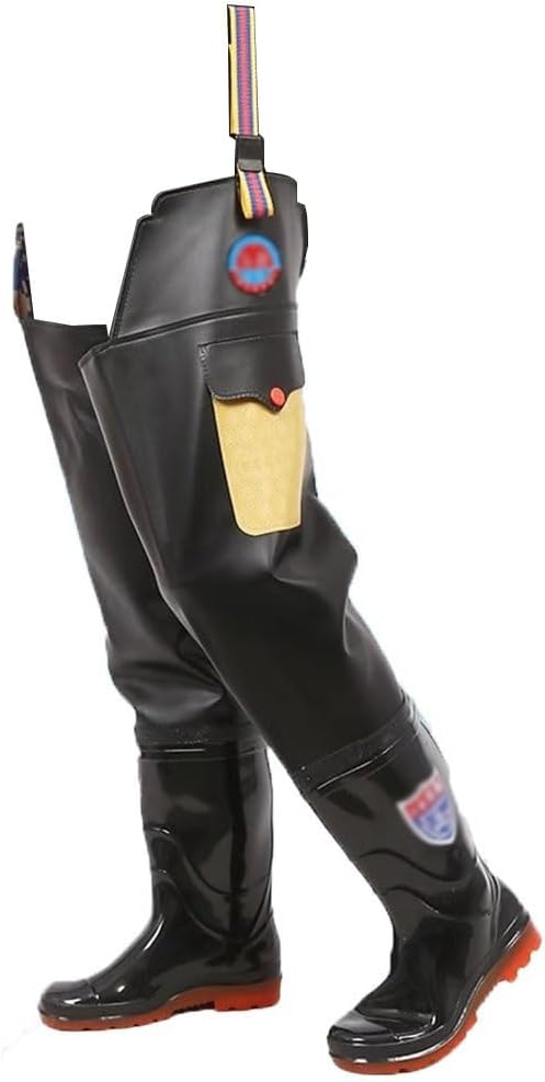 Hip Waders Durable Hip Waders, Cow Sole Wading Boots, Men's And Women's Fishing/outdoor Waterproof Boots