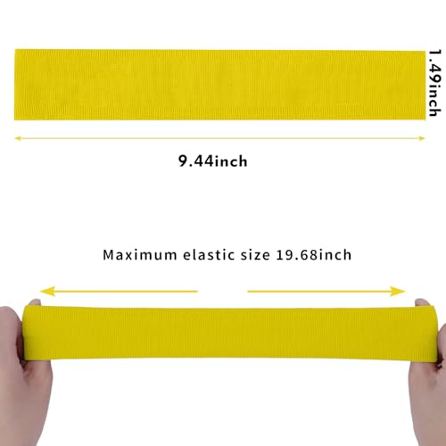 Image of Workout Headbands Non Slip Headband Sport Headbands Sweatbands Elastic Sport Hair Bands for Sports Travel Indoor Fitness Gym