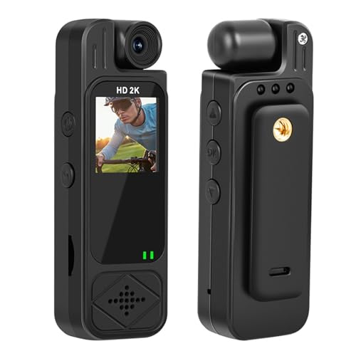 Caméscope de poche miniature à objectif rotatif 180° pour filmer vos cours - 4