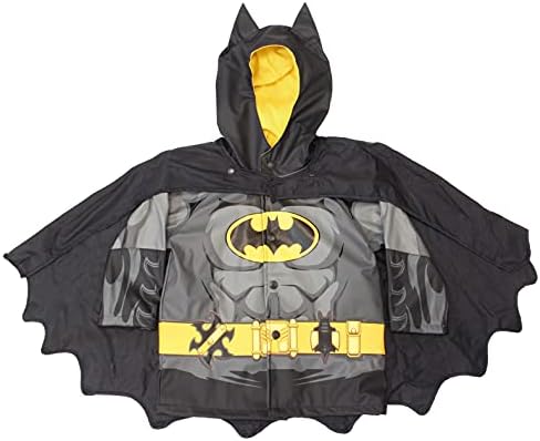 Western Chief Kids Boy's Batman Caped Crusader Raincoat (Toddler/Little Kids)