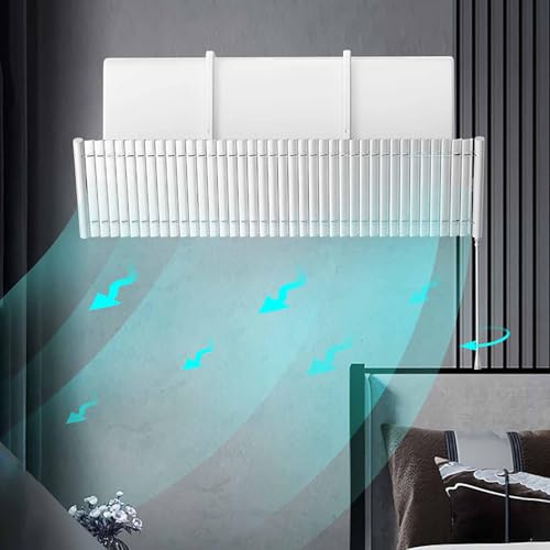 Grille de ventilation pliable et réglable pour climatisation de maison - 4