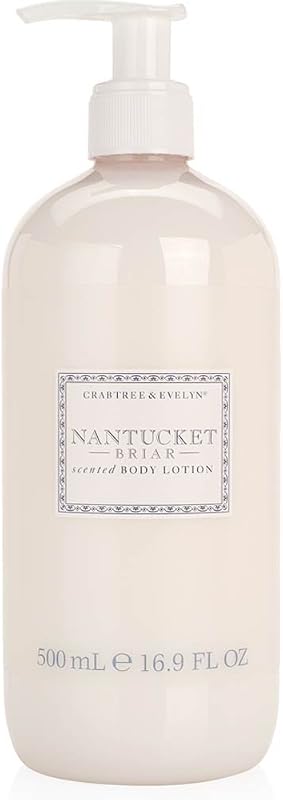 Crabtree & Evelyn Nantucket Briar Loción corporal perfumada, 16.9 onzas líquidas