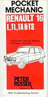 Renault 16: repair guide (His Glovebox series, 27) 0903168588 Book Cover