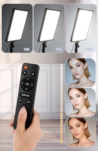 Image of GiftMax RL-16 16 inch LED Video Soft Light Panel, 50W for Studio Photography | Video Recording | Conference | YouTube,2700K-5700K CRI95+ | with Remote Control