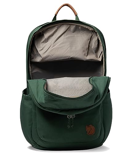 Image of Fjallraven Raven 28 Backpack - Multi-Pocket Organization, Padded Support, Durable Fabric - Commuting, Travel, Deep Patina