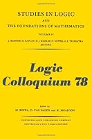 Logic Colloquium, 1978 0444853782 Book Cover