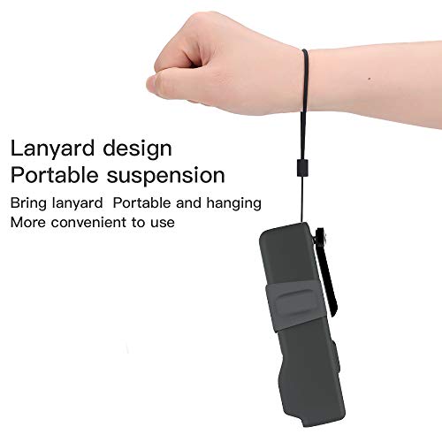 Rcgeek Protect Case Compatible With Dji Osmo Pocket 2 With Extra Spare Tf Card Slot Portable Hard Osmo Pocket 2 Carrying Case Storage Box With Lanyard Plastic Holder Storage Protector Cover #TOP5