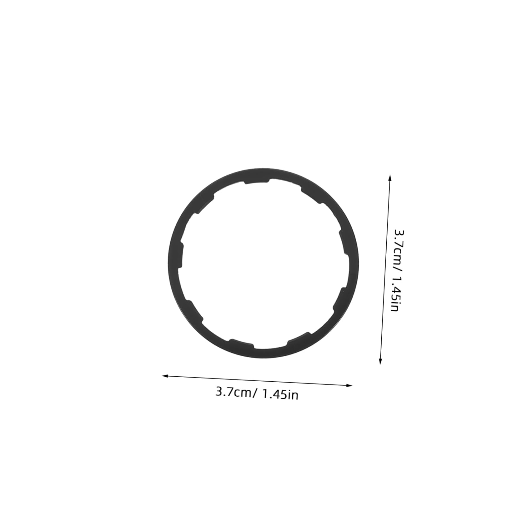 VICASKY 3pcs Bicycle Cassette Washer Durable Spacers for Flywheel Installation Effortless Setup and Convenient Replacement for Road and Mountain Bikes