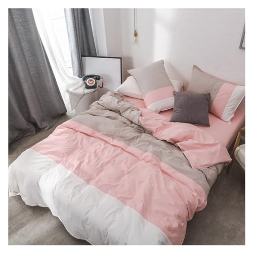 Ensemble de literie Queen Size en coton supérieur avec housse patchwork - 2