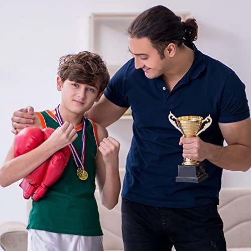 TUPARKA 30 Pieces Gold Winner Medals Plastic Medals Gold Medal for Party Favor Decorations and Sports Awards — view 5