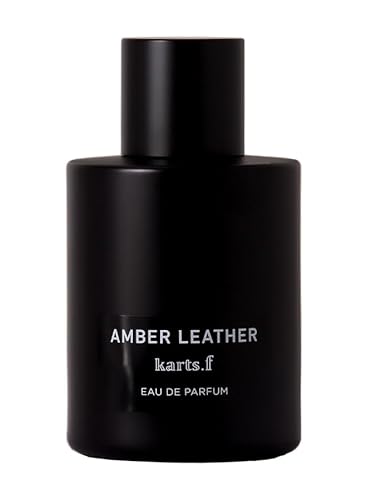 Amber Leather by karts.f - inspired by Ombre Leather - Black Leather and Sweet Eau de Parfum for Men, 80ml