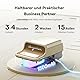 NIIMBOT Etikettendrucker B21, Selbstklebendes Etikettiergerät Bluetooth Beschriftungsgerät Sticker Drucker Label Printer für Lernen, Studiennotizen, Bilderdruck, Scrapbooking, enthält 230 Etiketten