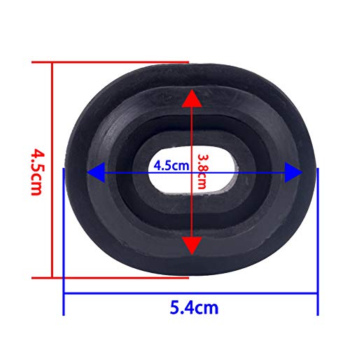 Runmade Upper & Lower Radiator Support Mount Rubber Set Compatible With Vw Passat Jetta Golf Gti Tiguan Beelte Audi Tt A3 #TOP1