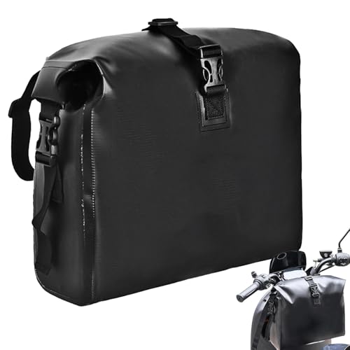 Samuliy Bolsa de manillar | Bolsa portátil para monopatín eléctrico, bolsa de almacenamiento para bicicletas, accesorios de bicicletas eléctricas para teléfonos móviles, carteras, llaves, impermeables