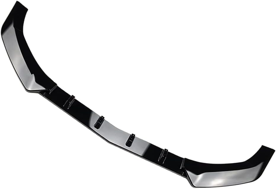 FSFY Lower Front Bumper Lip Splitter Spoiler Diffuser Kit For Mercedes For Benz E Class W212 E200 E220 E250 E300 E350 Sport 2013 2014 2015, Bright Black