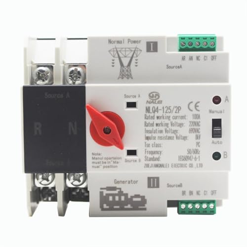 Commutateur de transfert automatique à double alimentation pour maison - 6
