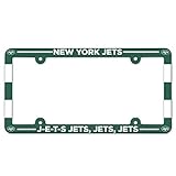 new york state license plate peeling Officially Licensed Product Wincraft NFL New York Jets License Plate with Full Color Frame