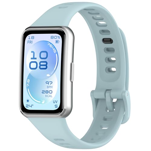 [RuenTech] Huawei Band 11/11 Pro �����o���h, Huawei Band 11/11 Pro �x���g�A�_�炩���V���R���� �^�������x���g �t�@�[�E�F�C�o���h11 Pro/11 �X�}�[�g�E�H�b�`�ɓK�p �ʋC�� �����\ �y�� (