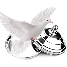 SUMAG Dove Pan of Collector - Silver Double Layer/Load Magic Tricks Stage Illusions Accessories Gimmick Appearing Magic