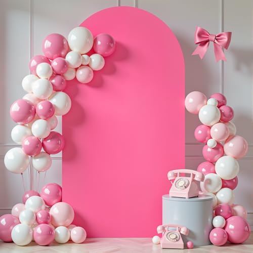 Funda Arco Fondo Fotográfico 7.2 pies Rosa Fucsia miniatura 1