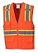 Portwest US372 Jackson Contrast Hi-Vis Safety Vest Orange, XX-Large