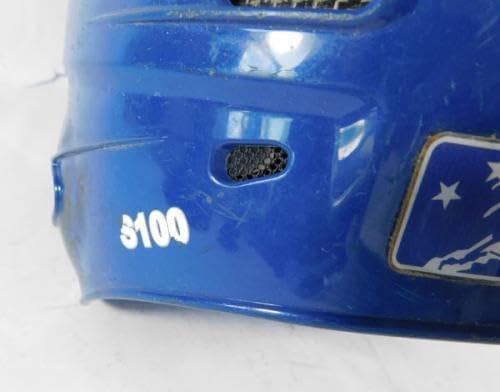 Toronto Jays Size 7 1/8 Game-Used Batting Helmet Duel C-Flaps DM84827 - MLB Game Used Helmets