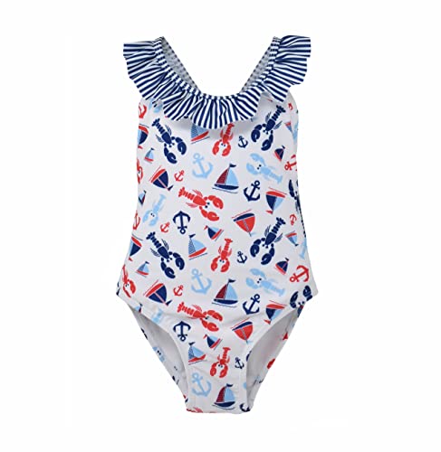 Baby Girl's UPF 50+ Mindy Crossback Swimsuit