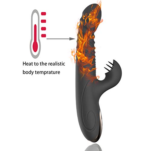 Massageador portátil portátil e recarregável, vibração potente em várias velocidades, alivia a tensã
