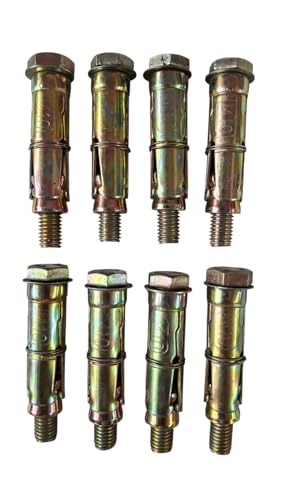 Image of Strong and Sturdy Heavy Duty HI-Grade Quality Bearing kada, Ceiling KADA Swing, Patio Antique Finish Brass 25MM Rod with Weight Capacity of 1000KG, (Pack of 2PCS) (8 INCH Antique Bearing KADA)