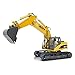 wheelfun HUINA 1/14 RC Electric Excavator 1535 Remote Control Digger 15CH 2.4G Radio Finished Toy Model Battery Sound Light Effects Hobby Grade Model for Adult