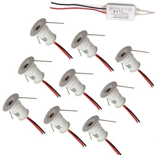 QICBYING 9 Piezas Mini Foco LED Para...