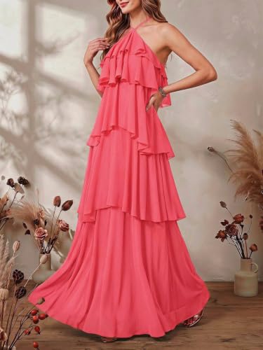 Image of SOLY HUX Women's Wedding Guest Maxi Dress