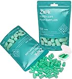 Ear Plugs for Sleeping, Reusable Soft Foam Earplugs Noise Cancelling Sound Blocking Reduction Earplugs for Sleeping, Snoring, Concerts, Airplanes, Travel, Work, Loud Noise, 35dB Highest NRR (100 Pair)