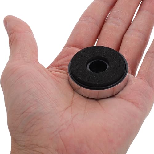 Kisangel 10 Almohadillas Aislantes para Pies de Altavoz, Antivibración para Amplificadores y DVD, Abs y Eva Duraderos, Plata, 10 Piezas, Accesorios para Audio HiFi en Electrónica - imagen 3