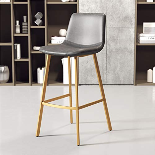 Chaise de bar de cuisine moderne pour îlot central chaleureux