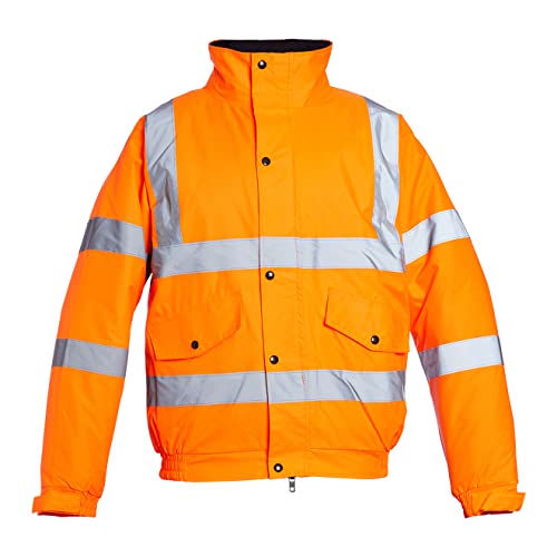Blouson bomber haute visibilité EN20471 classe 3 vêtement de chantier