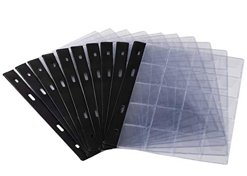 MCSammler-10-stuks-muntenhoezen-muntbladen-voor-munten-tot-30-mm-diameter-bijv-voor-1-euro-2-euro-munten
