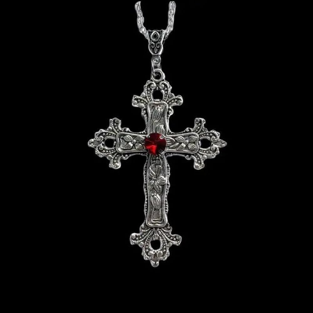 *日本未入荷+激レア* OHT NYC Silver Crystal Cross Necklace Amazon.com: Generic 925 Sterling Silver Cross Necklace Y2k