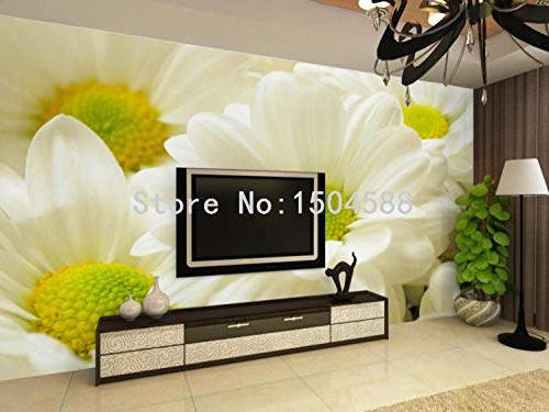 Décoration intérieure papier peint salon et chambre style fleur 3D 300cm
