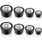 8 Pieces 4 Size Pool Plug for Inground Pool Rubber Pool Plugs Pool Return Line Plug for Above Ground Pool Swimming Pool Skimmer Plugs Winter Expansion Plugs (1 in, 1.25 in, 1.5 in, 2 in)
