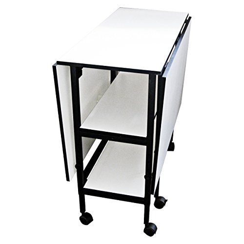 Sullivans 38431 Home Hobby Adjustable Height Foldable Table, 59 x 35.8 - Thumbnail 3