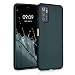 Produktbild kwmobile Case kompatibel mit Xiaomi Poco M3 Pro 5G - Hülle Silikon metallisch schimmernd - Handyhülle Metallic Petrol