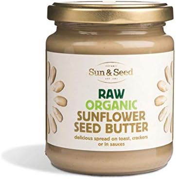 Sun Seed Raw Organic Nut Butters and Spreads - Gluten-Free and Keto Friendly - Ultra Nutritious and Healthy (250g) (Sunflower Seed Butter)