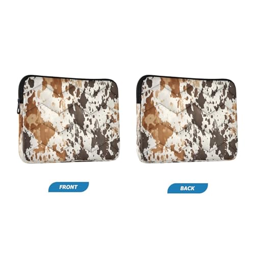 Funda para portátil con diseño retro de vaca para 13-14 pulgadas miniatura 2