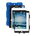 Ipad mini case,ACEGUARDER®ipad mini 2 case,ipad mini 3 case *Slim Military-Duty* Case for Rainproof Shock proof Anti-Dirt Drop Resistance Case with Back Clip for Apple Ipad mini 2/3 (Black-Blue)