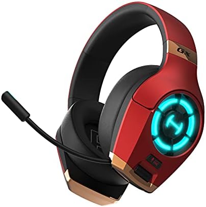 HECATE GX Hello-Res Gaming Headset for Xbox, PS4, PS5, PC, Edifier Wired Gaming Headphones with Microphone, RGB Lighting, ENC Noise Canceling, 50mm Driver (Purple)